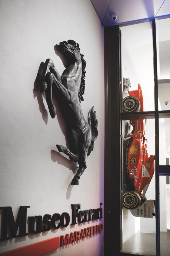 Things to do in the Ferrari Museum include visiting the grand prix exhibit