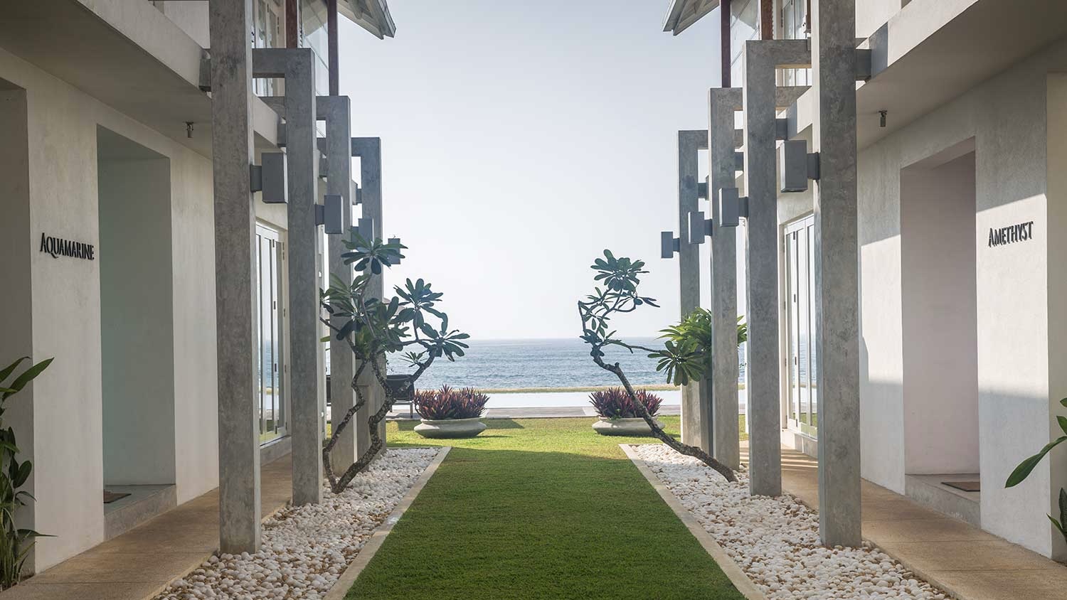 Sri Sharavi Beach Villas & Spa ocean view at one of the best Sri Lankan retreats