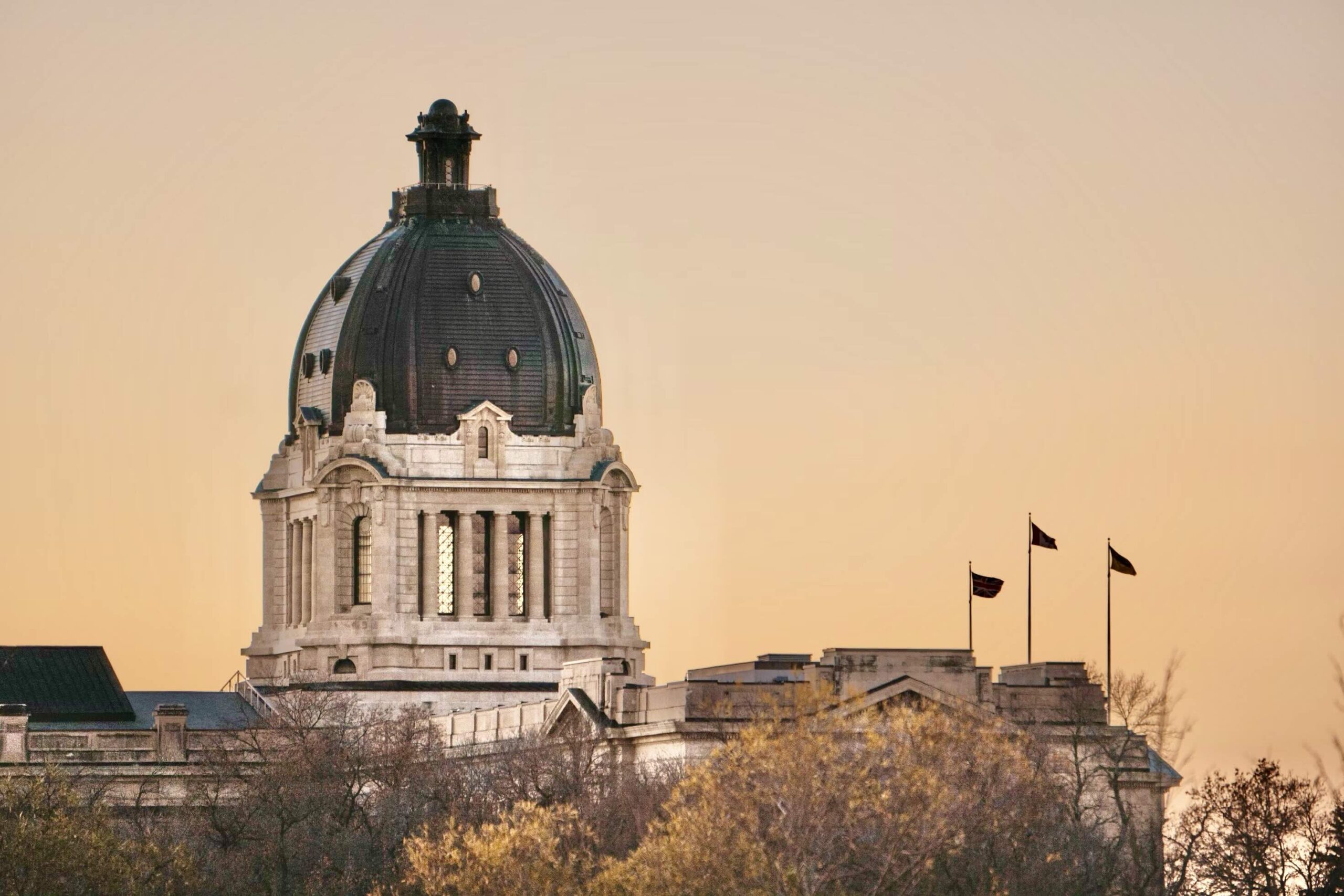 A Pile of Bones” Called Regina, Saskatchewan skyline